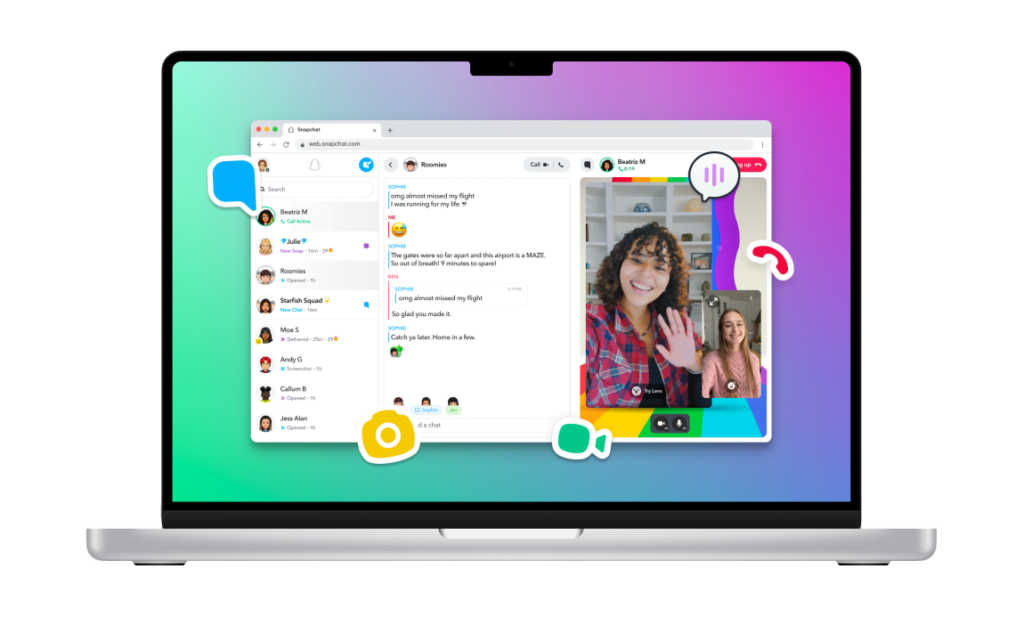 Snap, Chat, and Video Call All in One Place!