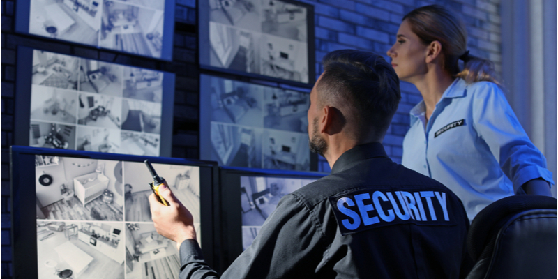 Remote Video Monitoring or Security Guards