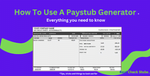 Generate Pay Stubs with Ease: Simplifying the Payroll Process