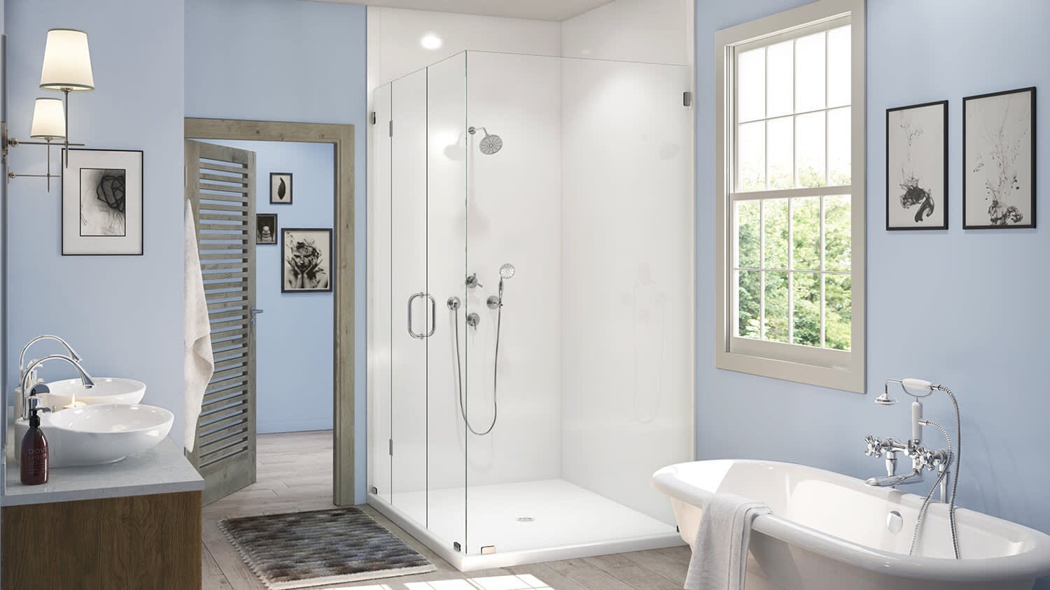 Step into Sophistication: Transform Your Bathroom with Glass Shower Doors