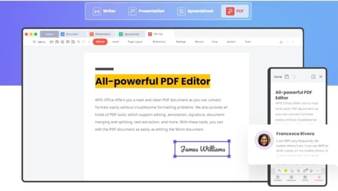 WPS Office Sample PDF Documents