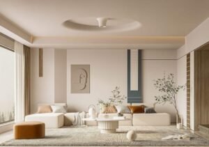 Versatile WPC wall panel bedroom design