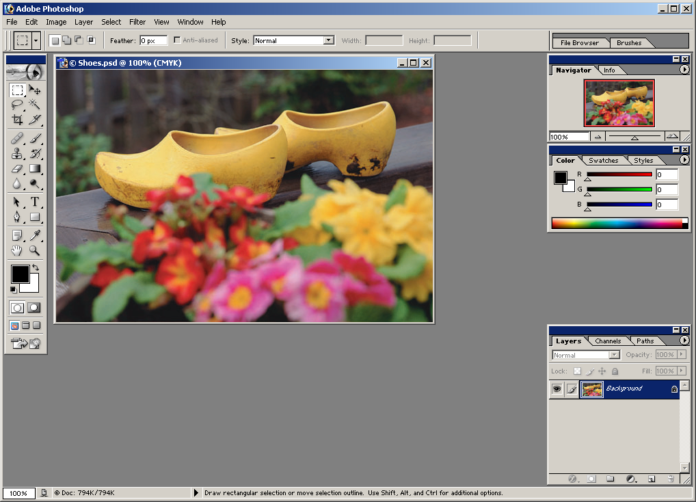 Understanding the Basics of Adobe Photoshop 7.0