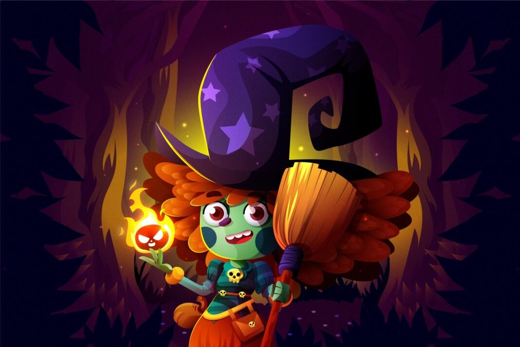 Halloween Diamond Art that Shines in the Dark