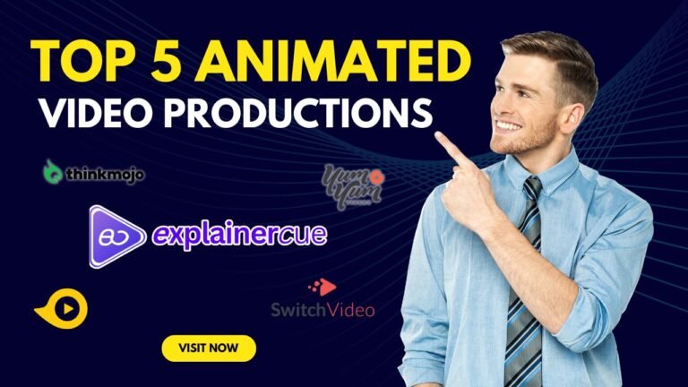 Top 5 Animated Video Production Companies in 2023: Revolutionizing Visual Narratives