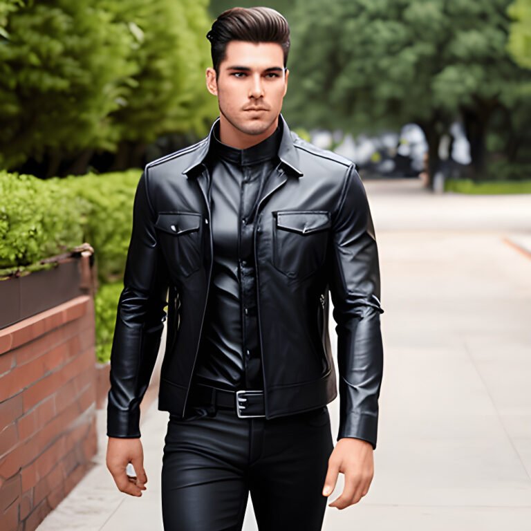 How to Style Men’s Leather Shirts for a Casual Look