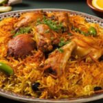 plate-biryani-with-bowl-rice-bowl-food-table