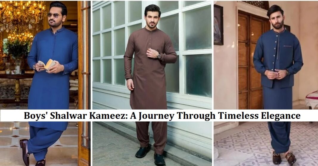 Boys' Shalwar Kameez: A Journey Through Timeless Elegance