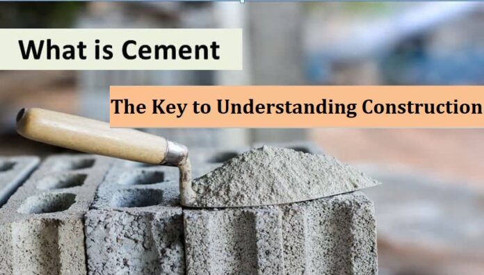 What is Cement? The Key to Understanding Construction
