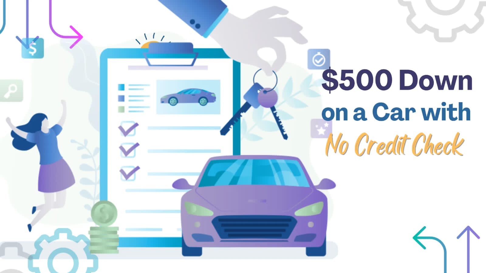 0 Down on a Car with No Credit Check: Unlock the Road to Freedom