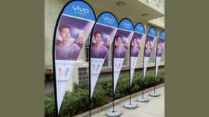 Flying the Colors of Success: Teardrop Banner Flags by Cusdisplay