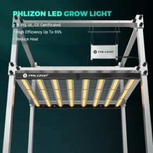 The Role of LED Grow Lights in Urban Farming and Vertical Agriculture