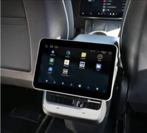 Unveiling Tesla’s Rear Entertainment and Climate Control Touch Screen: A Futuristic Addition for Model 3 and Model Y