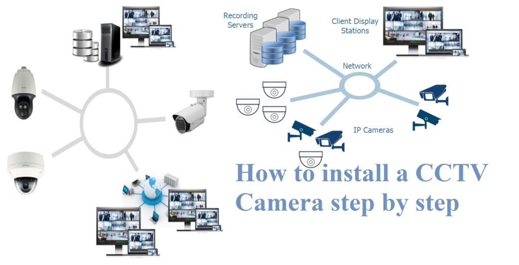 How to install a CCTV camera step by step