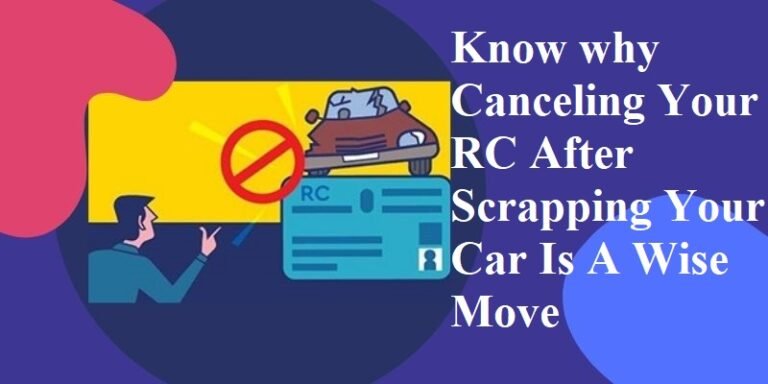 Know why canceling your RC after scrapping your car is a wise move