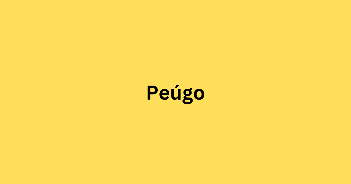 Peúgo’s Historical Evolution