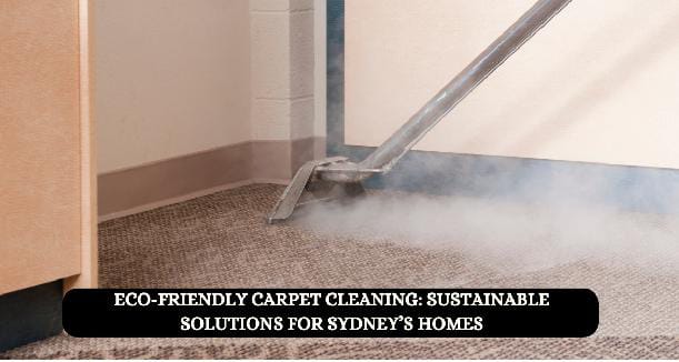 Eco-Friendly Carpet Cleaning: Sustainable Solutions for Sydney’s Homes