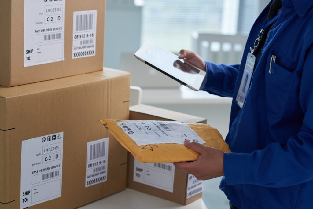 The Logistics Company Role for E-commerce Product Delivery and Returns