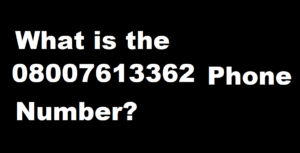 Phone What is the 08000338005 Phone Number?