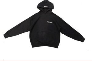 The Black Essentials Hoodie: A Must-Have Piece of Fashion