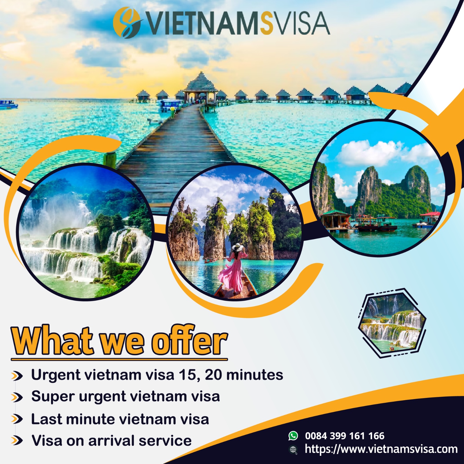 The fastest way to get a Vietnam visa for urgent/emergency/immediate travel
