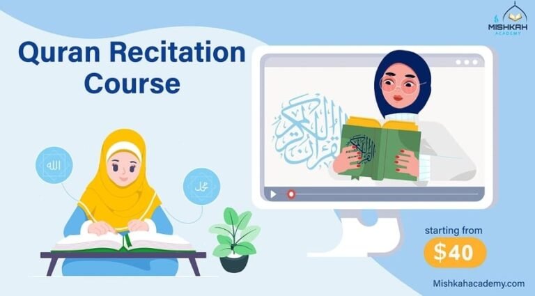Online Quran Recitation Course for Children and Adults