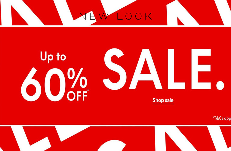 Grab up to 60% Off on Women’s Clothing from NewLook