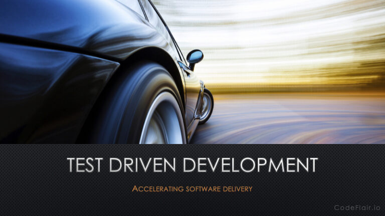 Accelerating Innovation with test driven development