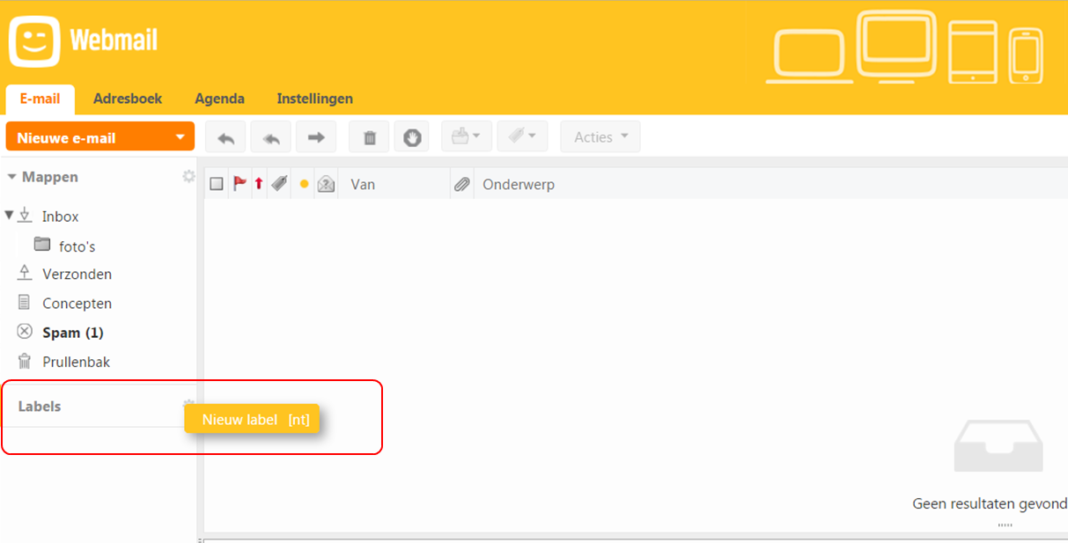 Setting up Telenet Webmail Account