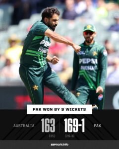 Pakistan Level the Series with a Statement Win