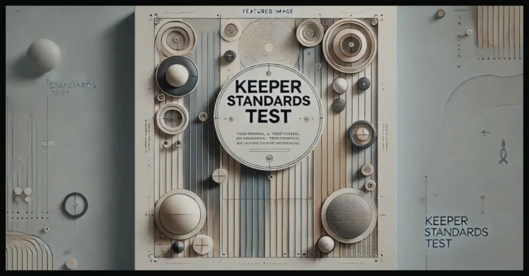 Standards Test Keeper: Management for Educators