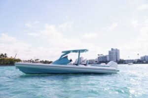 Veloche 349 Center Console Offshore Saltwater Aluminum RHIB Boat For Sale