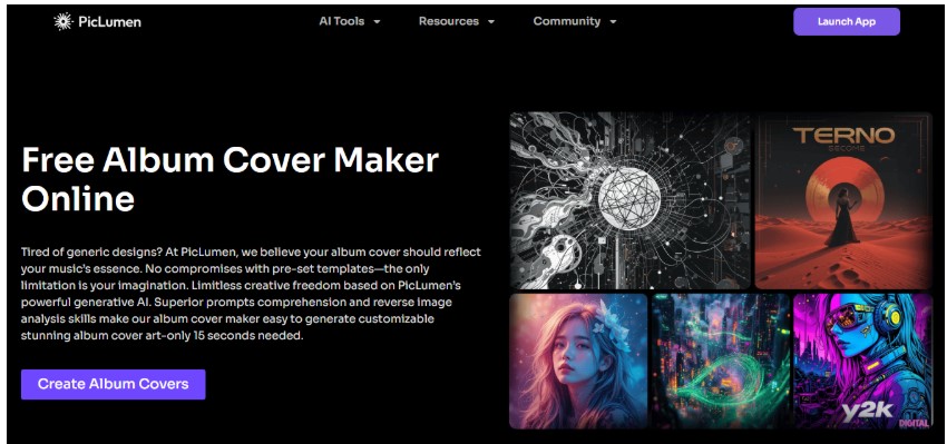 Stand Out on Spotify: Design Unique Album Covers with PicLumen AI