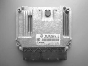 What does the MED17 ECU volkswagen do?