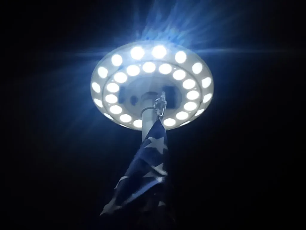 Illuminate Your Flagpole with LED Flagpole Lamp 3.7V