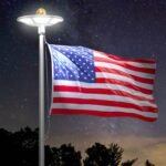 led flagpole lamp 3.7v