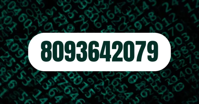 Significance of the Number 8093642079