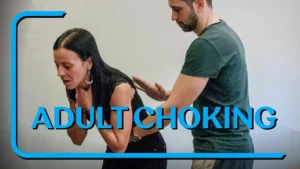 How does cpr differ in an unresponsive adult choking victim