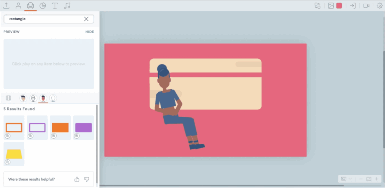 How to access hidden backdrops goanimate