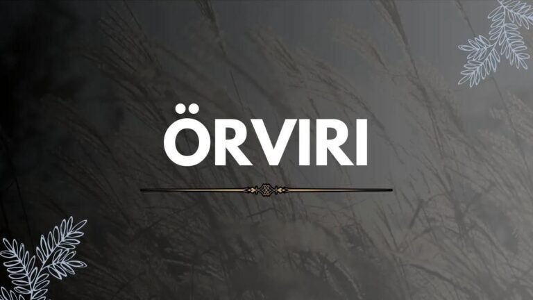 Örviri: Exploring the Mysteries of an Ancient Tradition