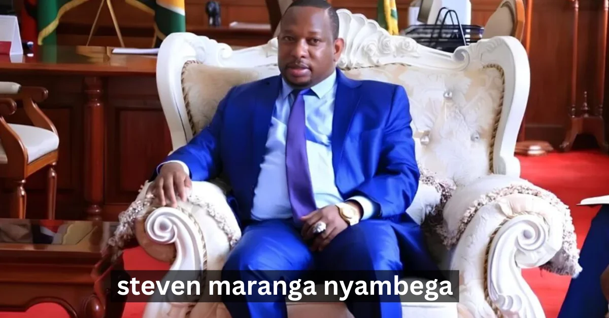 Steven Maranga Nyambega: A Life of Dedication, Vision, and Leadership