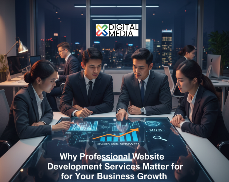 Why Professional Website Development Services Matter for Your Business Growth