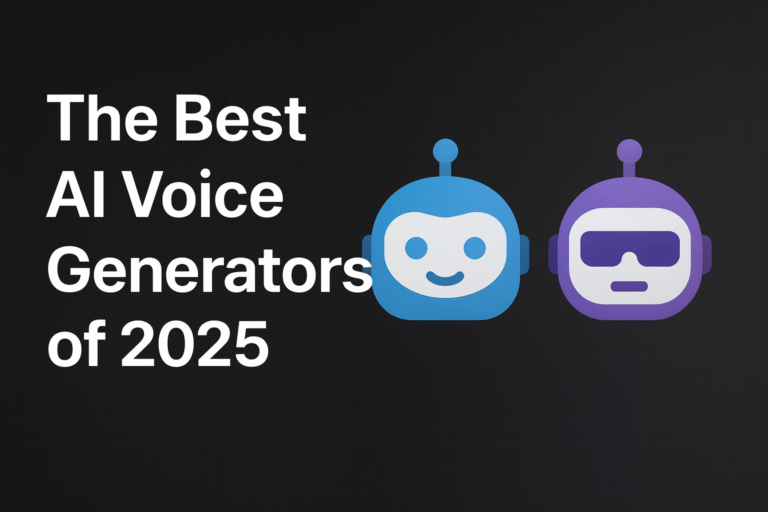 The Best AI Voice Generators of 2025: A Comprehensive Review