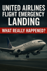 United Airlines Flight Emergency Landing: What Really Happened?