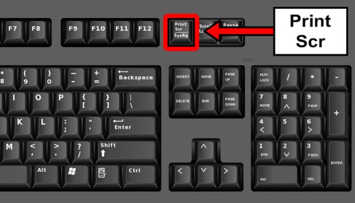 how to screenshot on windows