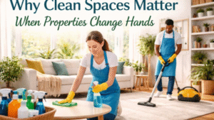 Why Clean Spaces Matter When Properties Change Hands