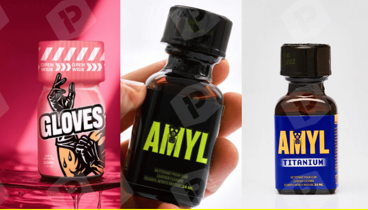 Background of Poppers Aromas 