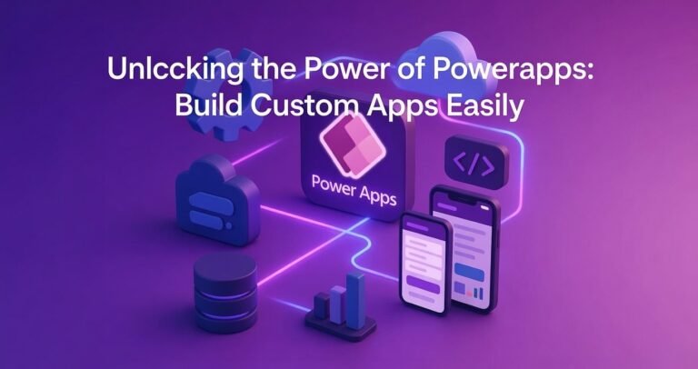 Unlocking the Power of Powerapps: Build Custom Apps Easily