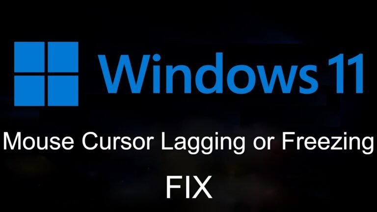 How to Fix Mouse Keeps Lagging Windows 11: Proven Solutions for Smooth Performance