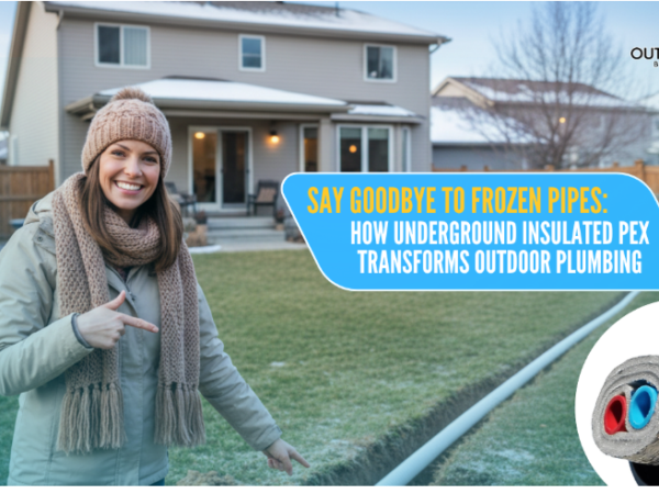 Say Goodbye to Frozen Pipes: How Underground Insulated PEX Transforms Outdoor Heating and Water Lines
